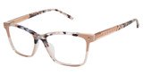 L.A.M.B. Eyeglasses LAUF117 rose/marble/BLS