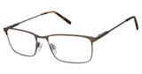 Geoffrey Beene Eyeglasses G480 Gunmetal/GUN