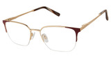 Ted Baker Eyeglasses TW518 burgundy/BUR