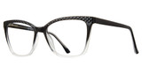 Value Eyeglasses METRO 67 shiny black crystal gradient