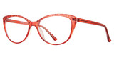 Value Eyeglasses SOHO 1073 shiny wine crystal
