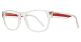 ECKO Unltd Eyeglasses ECKO709 Crystal/Red/CRYSTAL/RED