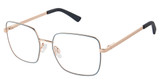 Superflex Eyeglasses SF-627 GREY ROSE GOLD/M203