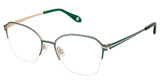 FYSH Eyeglasses FYSH 3715 EMERALD GOLD/M216