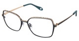FYSH Eyeglasses FYSH 3711 TEAL GOLD/M204