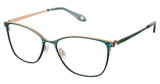 FYSH Eyeglasses FYSH 3712 EMERALD ROSE GOLD/M216