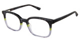 Superflex Eyeglasses SFK-279 CHARCOAL CAMO LIME/S403