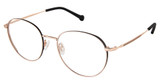 OTP Eyeglasses OTP-169 BLACK ROSE GOLD/M200