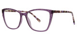 Genevieve Paris Design Eyeglasses Mindful purple