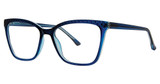 Modern Plastics II Relentless blue/crystal