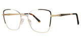 Genevieve Paris Design Eyeglasses Hopeful black/gold