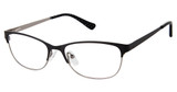 Isaac Mizrahi New York Eyeglasses IM 30068 Black/BK