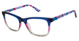 gx by GWEN STEFANI Eyeglasses GX842 Blue/Purple/BLU