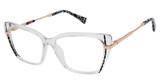 gx by GWEN STEFANI Eyeglasses GX101 crystal/CRY