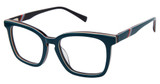 gx by GWEN STEFANI Eyeglasses GX098 teal/TEA