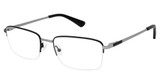 Superflex Eyeglasses SF-1158T BLACK GREY/M200