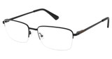 Superflex Eyeglasses SF-1158T BLACK BROWN/M100