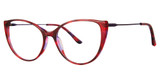 Modz Titanium Eyeglasses VALUABLE burgundy/plum