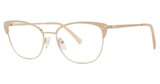 Genevieve Boutique Eyeglasses CHARM ivory/gold