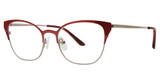 Genevieve Boutique Eyeglasses NURTURE satin ruby/gunmetal