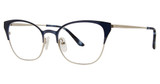 Genevieve Boutique Eyeglasses NURTURE satin topaz/silver