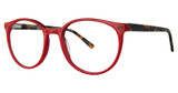 Daisy Fuentes Eyeglasses Daisy Fuentes Fernanda Red/162