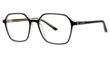 Via Spiga Eyeglasses Via Spiga Alfonsia Black/Crystal/500