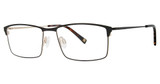 Randy Jackson Eyeglasses Randy Jackson 1128 Black/Gold/235