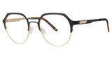 Randy Jackson Eyeglasses Randy Jackson 1131 Black/Gold/235