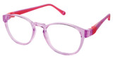 Life Italia Eyeglasses NI-146 LILAC FUCHSIA/3