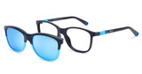 Nano Eyeglasses QUEST SC 3.0 MATTE BLACK CYAN/08SC