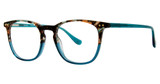 kensie Eyeglasses Territory Turquoise Tortoise/TQ