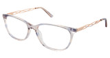 Superflex Eyeglasses SF-1160T LAVENDER ROSE GOLD/S409
