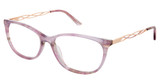 Superflex Eyeglasses SF-1160T ORCHID ROSE GOLD/S407