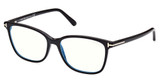 Tom Ford Eyeglasses FT5842-B shiny black/001