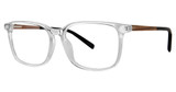 G.V. Executive Eyeglasses GVX588 crystal/black