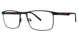 B.M.E.C. Eyeglasses BIG RESPECT navy/brown