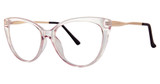 Modern Times Eyeglasses DEARLY lilac crystal/gold