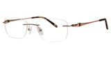 Mademoiselle Eyeglasses MADEMOISELLE MM9313 Light Brown/C2