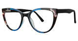 Modern Plastics II Eyeglasses Charlee blue tortoise