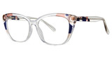 Modern Plastics II Eyeglasses Macie crystal/brown/black
