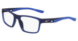 Nike Eyeglasses NIKE 7015 Matte Midnight Navy/Racer Blue/410