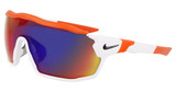 Nike Eyeglasses NIKE SHOW X RUSH TEAM FD1887 WHITE/TEAM ORANGE/FIELD TINT/106