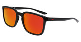 Nike Eyeglasses NIKE CIRCUIT TEAM FD7322 BLACK/RED MIRROR/010