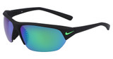 Nike Eyeglasses NIKE SKYLON ACE FQ4683 MATTE BLACK/GREEN MIRROR/003