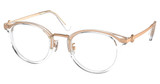 COACH Eyeglasses HC5133D CRYSTAL CLEAR/5111