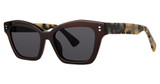 Modz Sunz Eyeglasses La Jolla black cherry/ivory tortoise