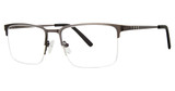 Giovani di Venezia Eyeglasses Satellite matte gunmetal/silver