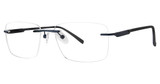 G.V. Executive Eyeglasses GVX589 matte navy/grey