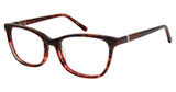 Camelot Eyeglasses BRIDGET DEMI RED/RD